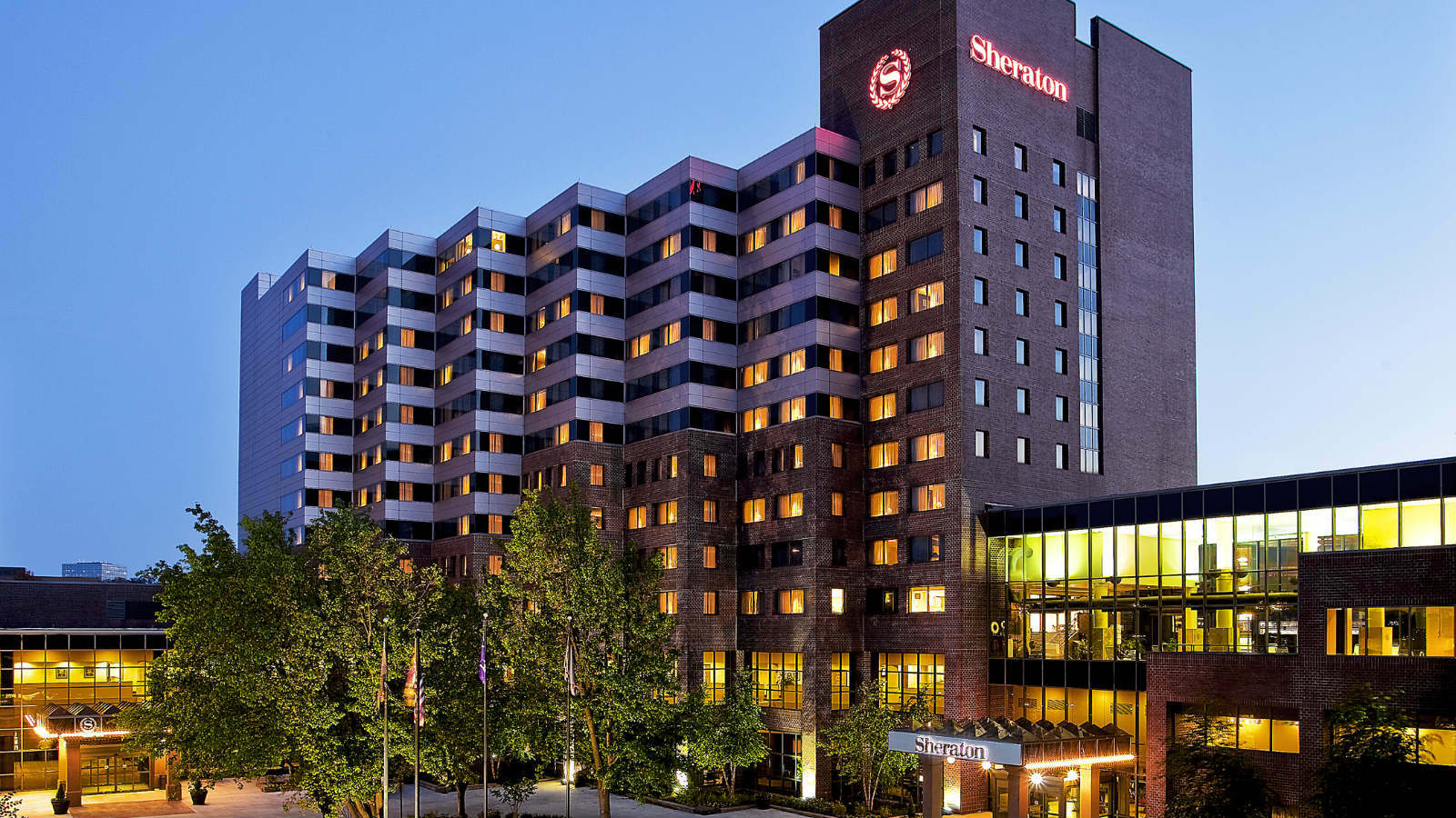 Sheraton Baltimore North Таусън Екстериор снимка